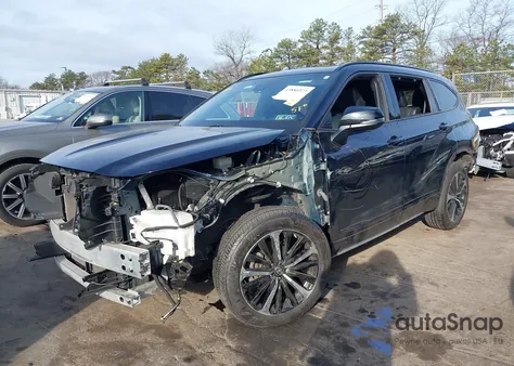 2021 Toyota Highlander Xse из США, поврежденный, VIN 5TDLZRBH3MS154361